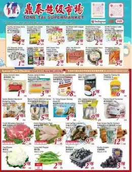 Tone Tai Supermarket Indexed Weekly