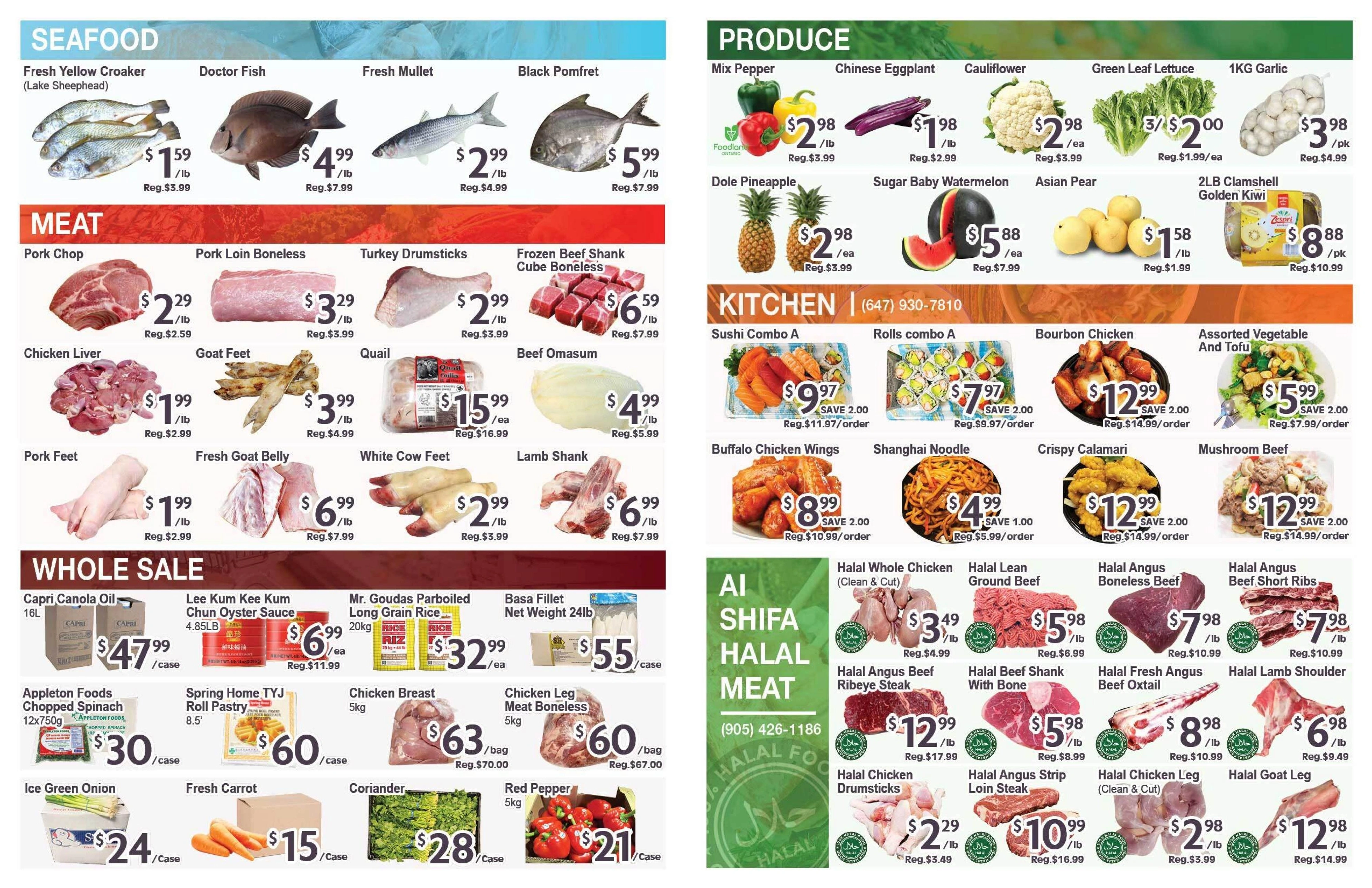 Blue Sky Supermarket flyer page 2