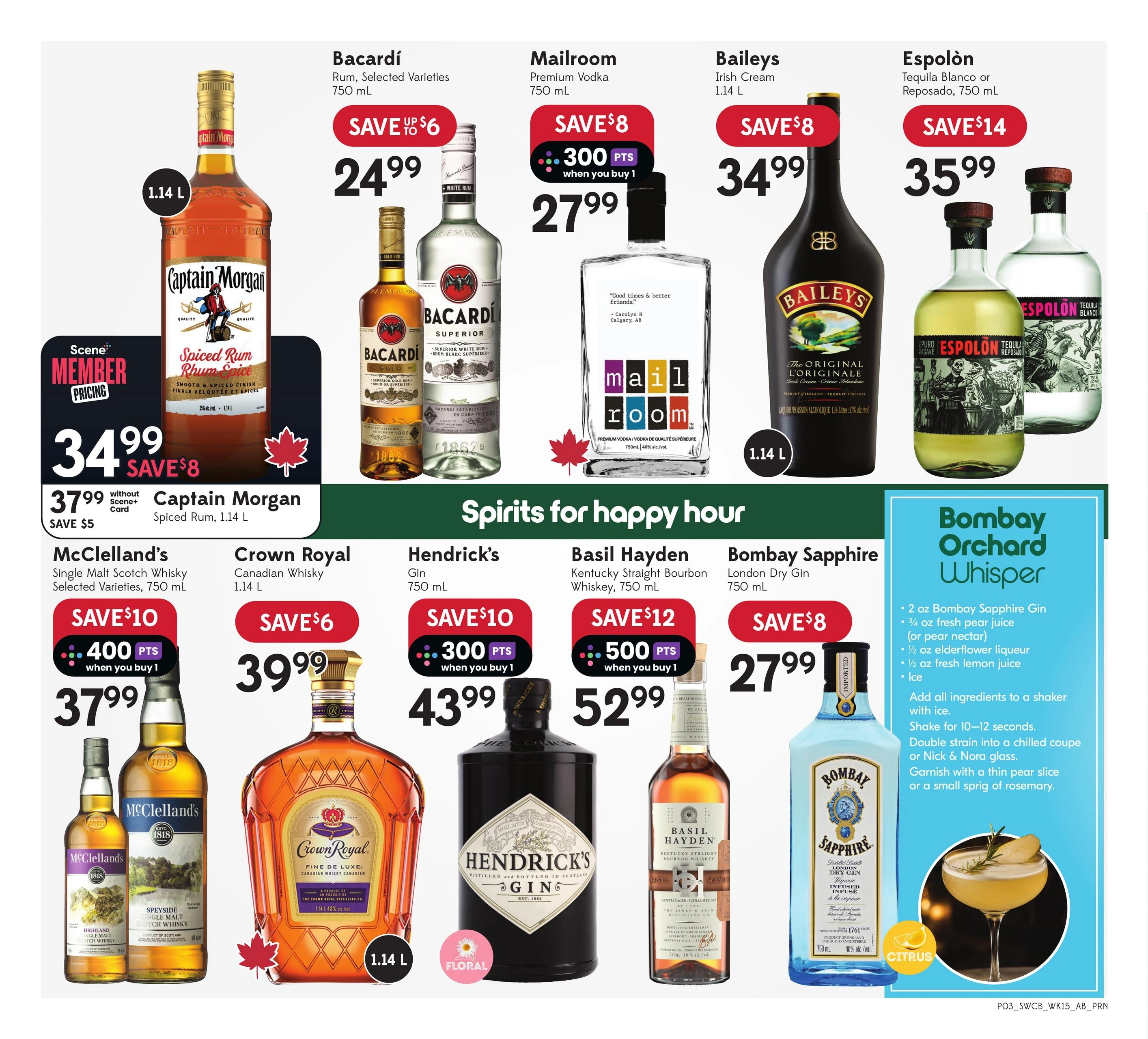 Sobeys & Safeway Liquor flyer page 3