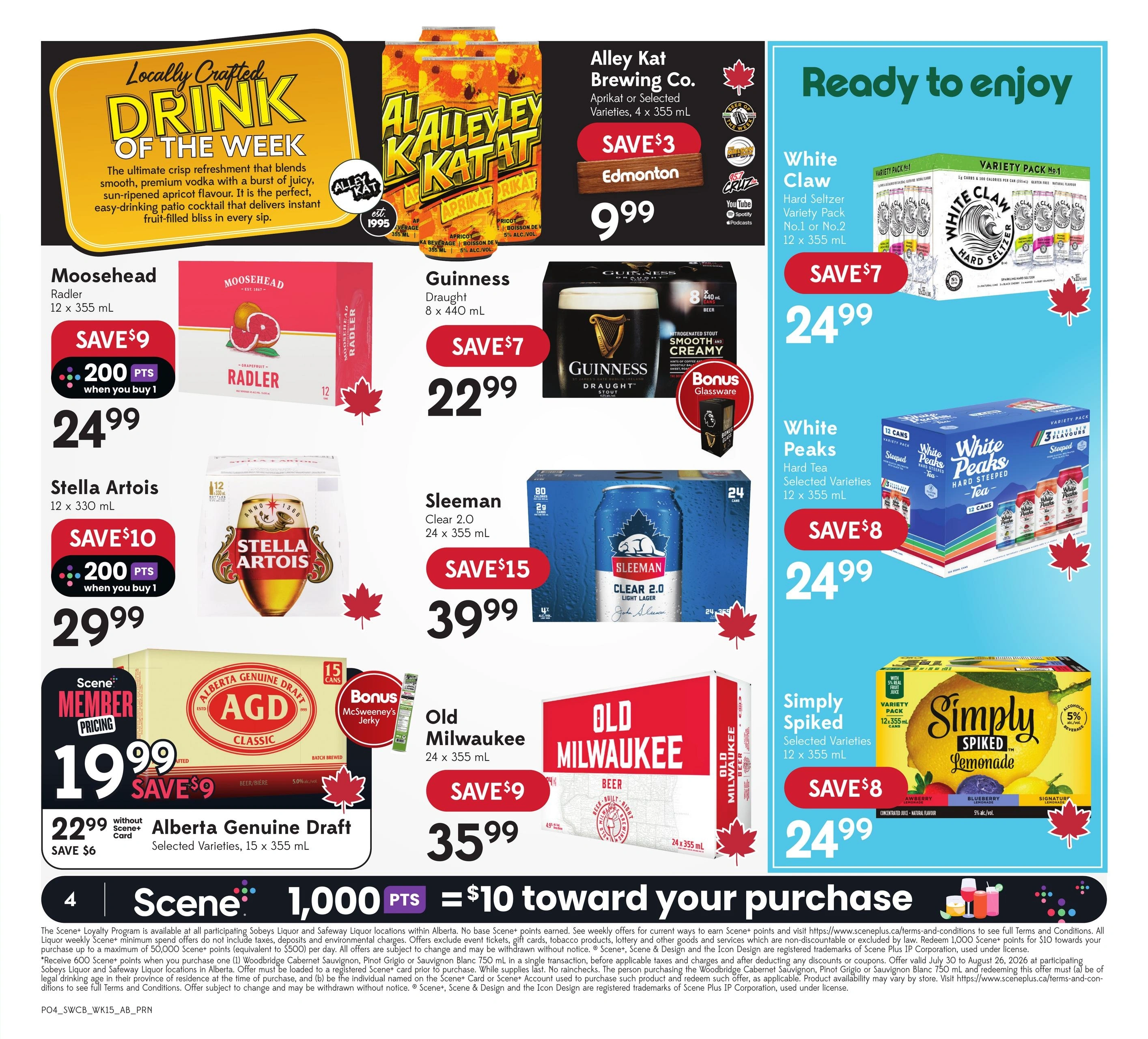 Sobeys & Safeway Liquor flyer page 5