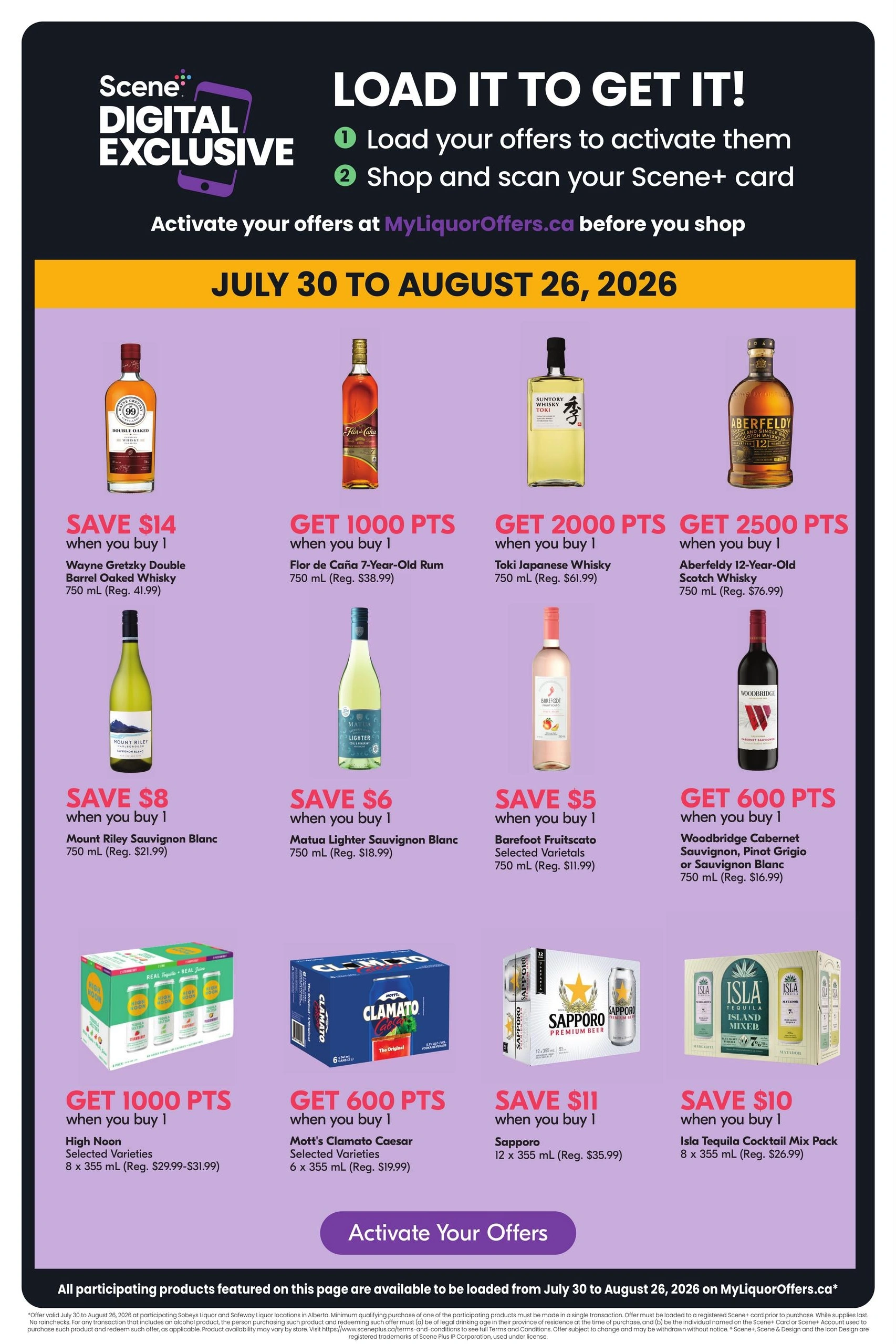 Sobeys & Safeway Liquor flyer page 6