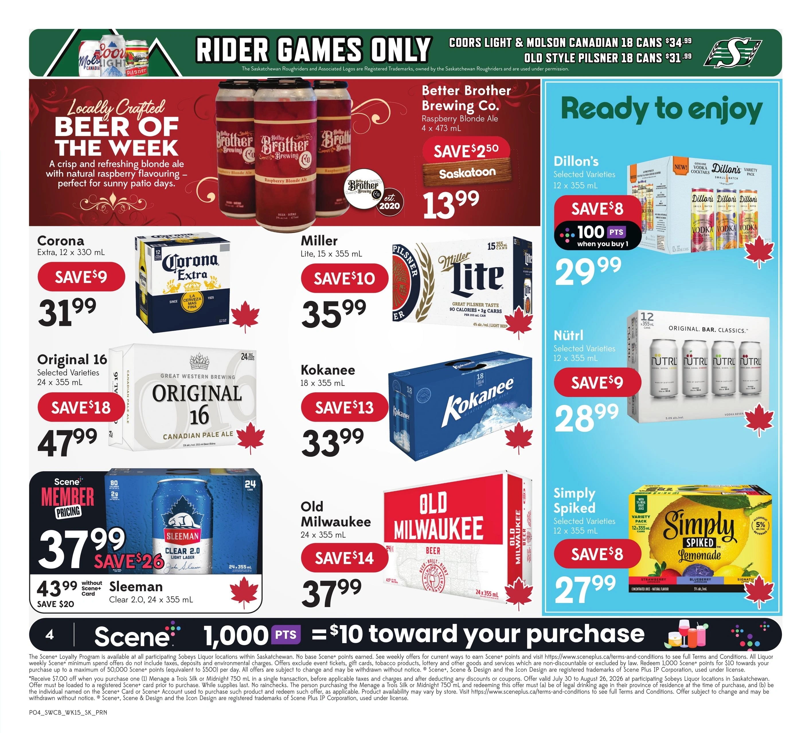 Sobeys Liquor flyer page 5