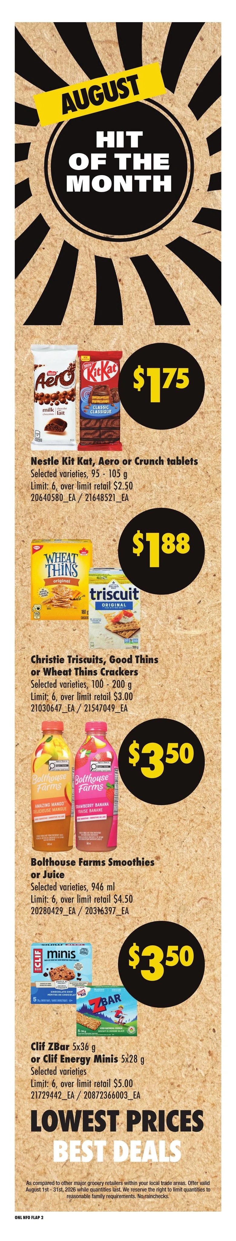 No Frills flyer page 7