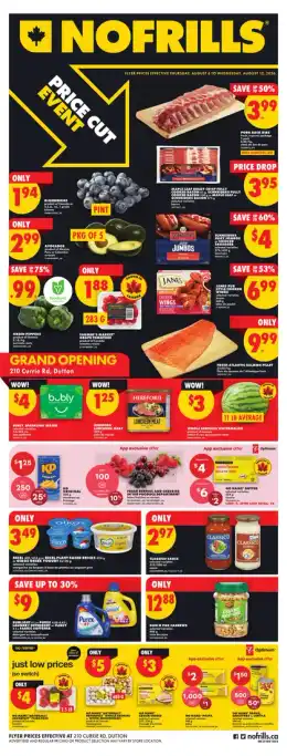 No Frills Weekly Flyer - Valid Thursday, August 06 - Wednesday, August 12