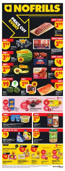 No Frills Weekly Flyer - Valid Thursday, August 06 - Wednesday, August 12