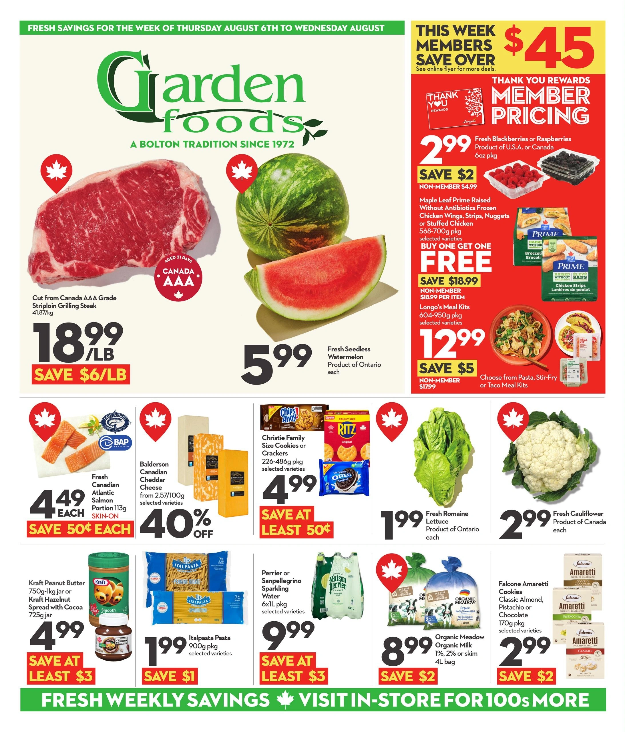 Garden Foods flyer page 1