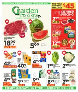 Garden Foods Weekly