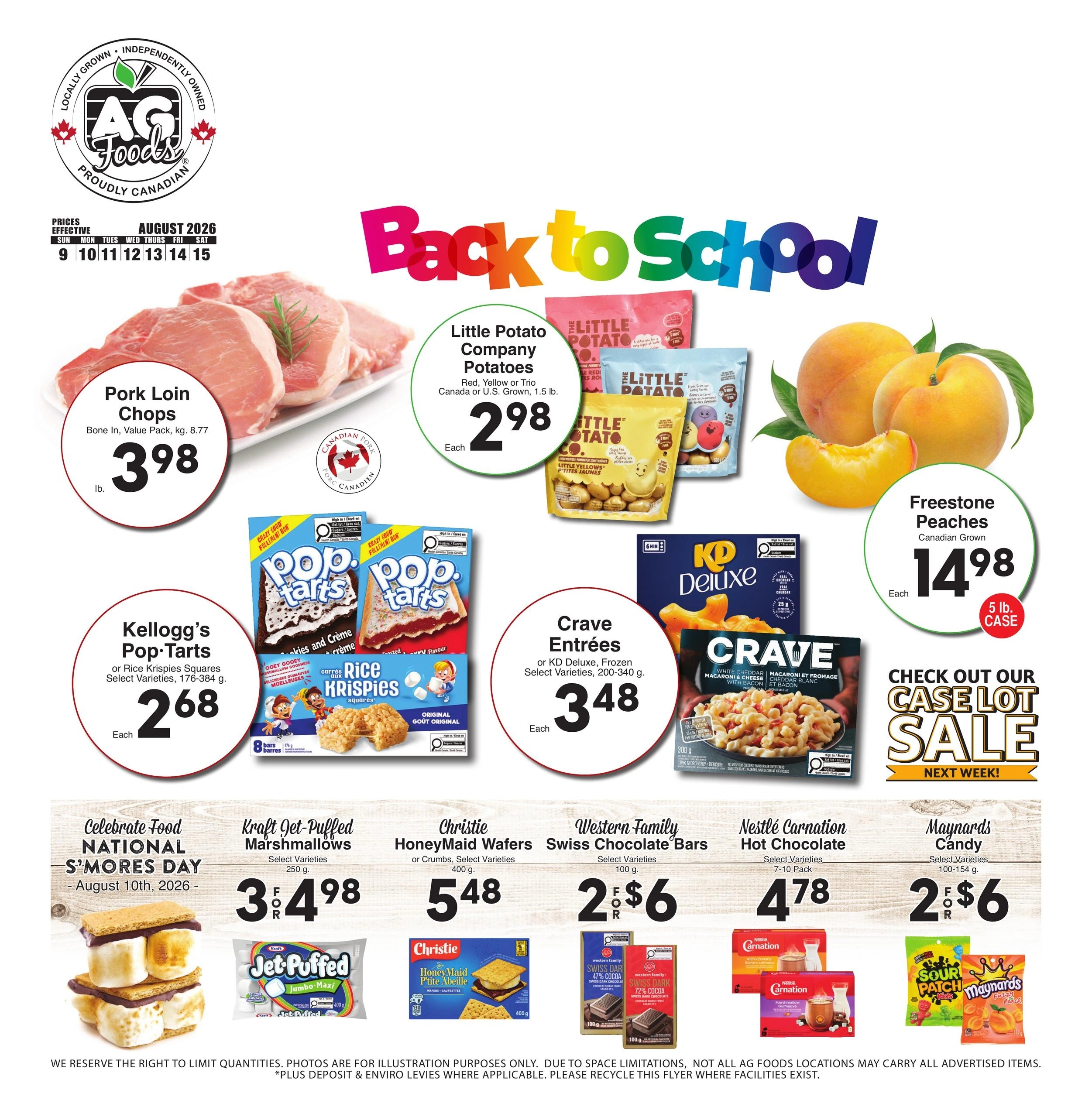 AG Foods flyer page 1