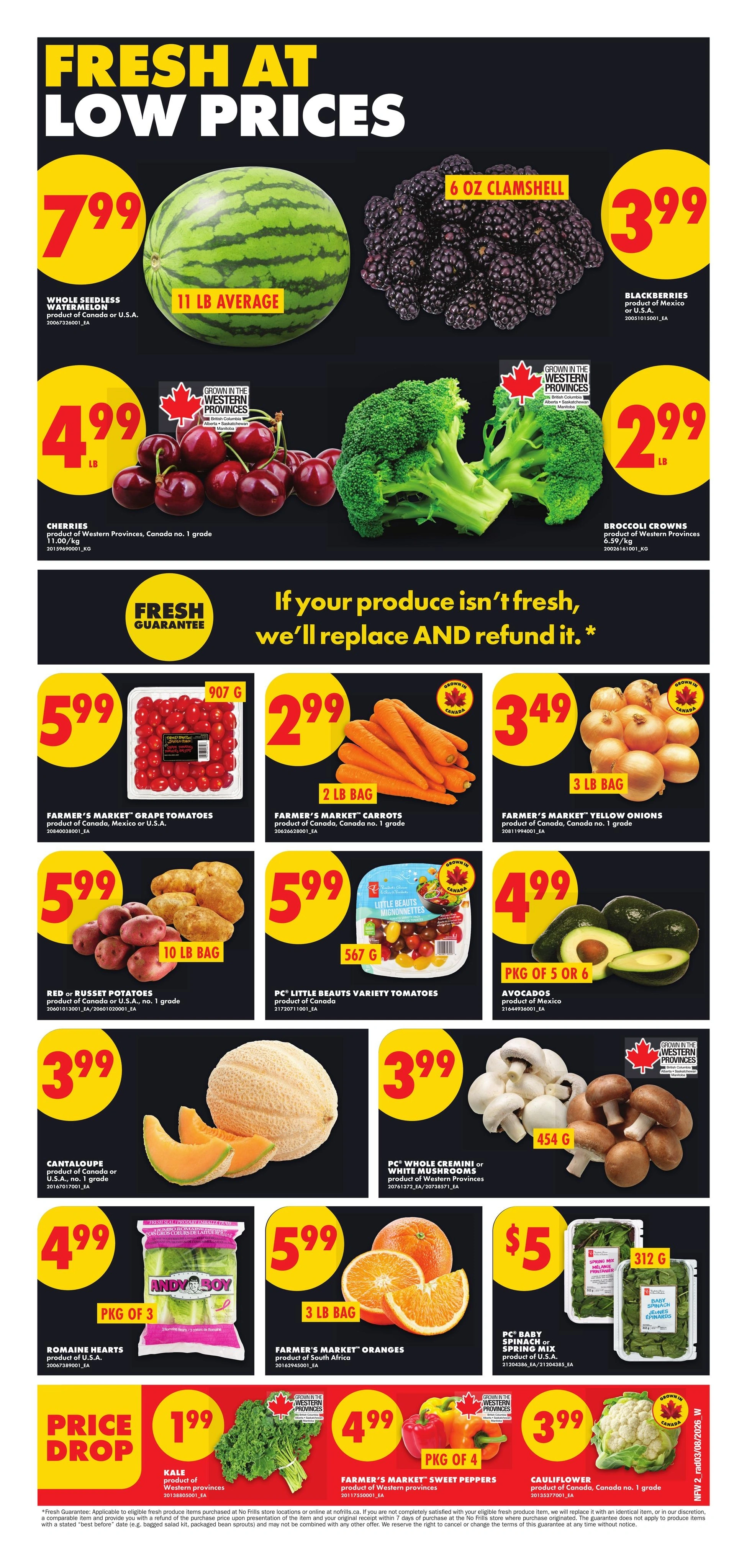 No Frills flyer page 2
