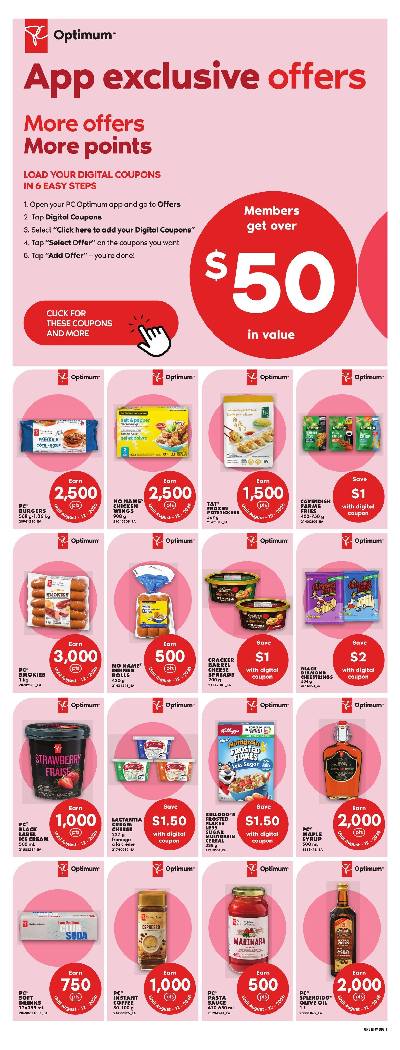 No Frills flyer page 12
