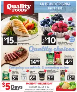 Quality Foods Weekly Ad
