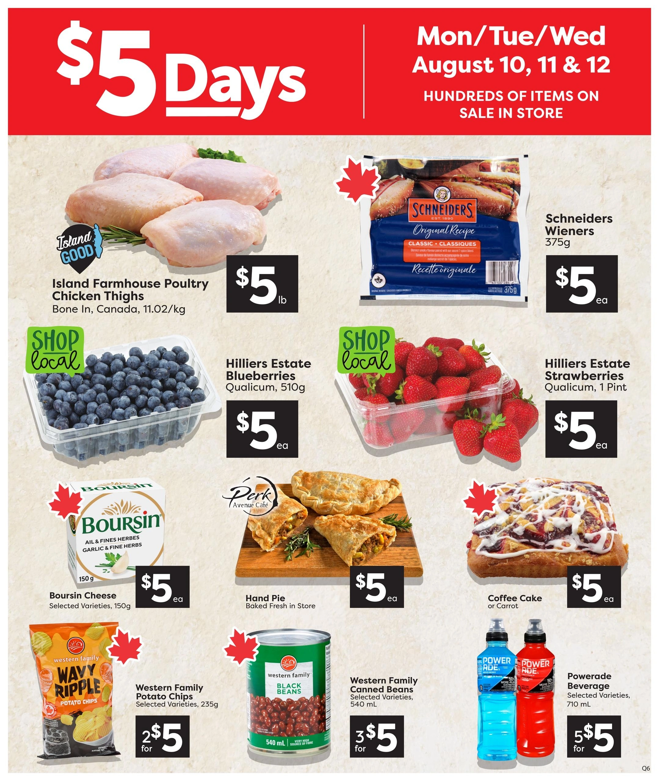 Quality Foods flyer page 2