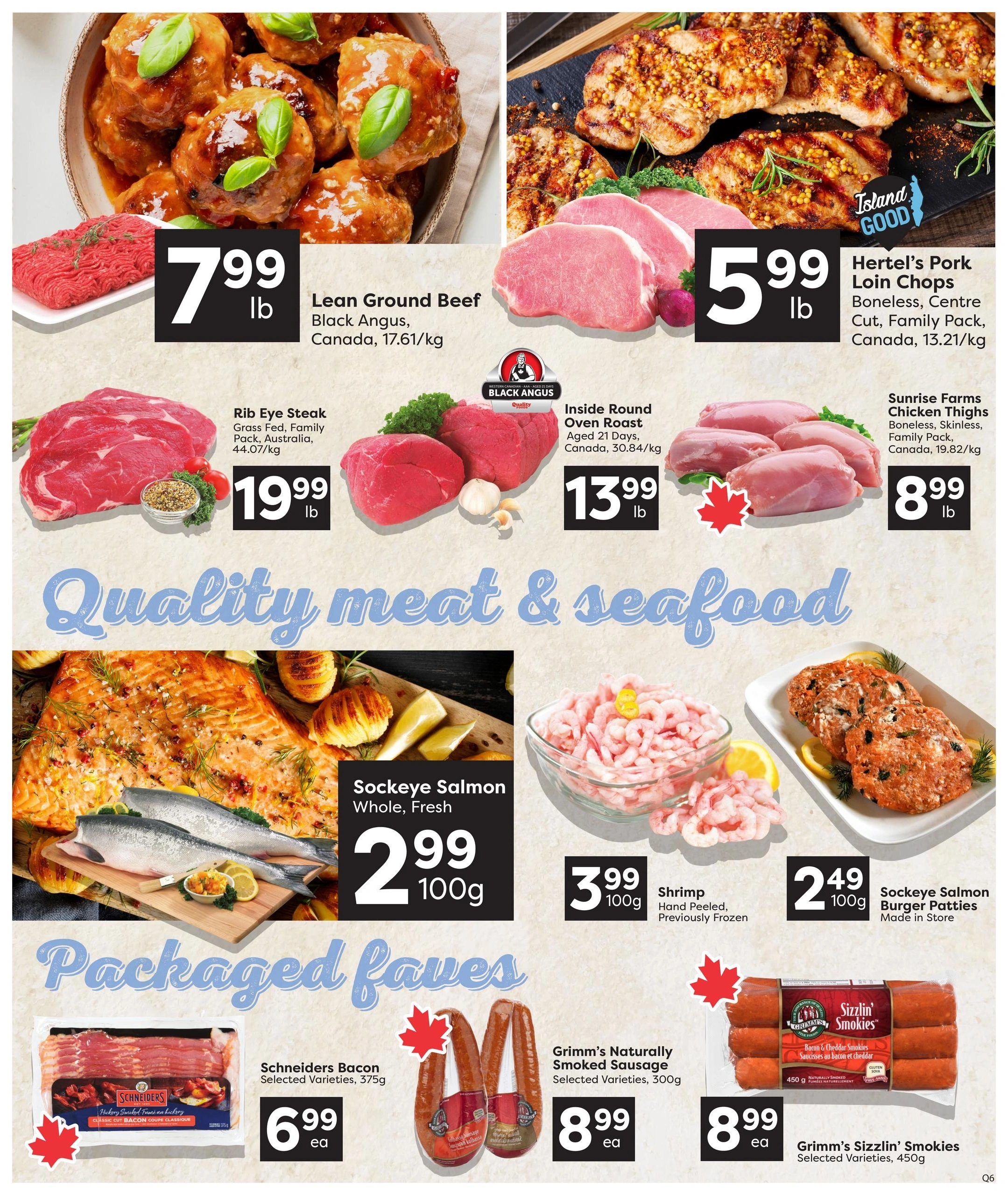Quality Foods flyer page 5