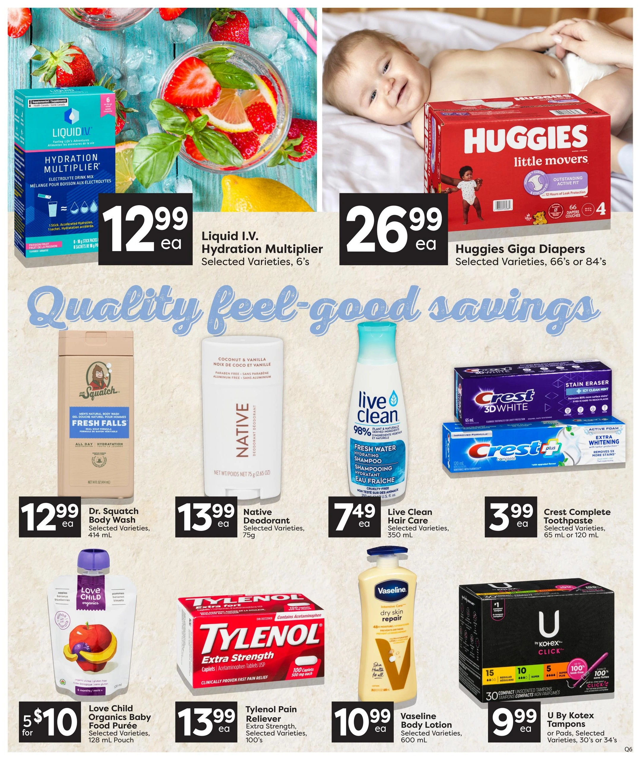 Quality Foods flyer page 12