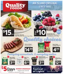 Quality Foods Weekly Ad