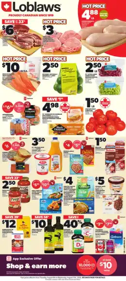 Loblaws Weekly Flyer - Valid Thursday, August 06 - Wednesday, August 12