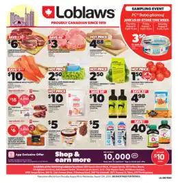 Loblaws Weekly Flyer - Valid Thursday, August 06 - Wednesday, August 12