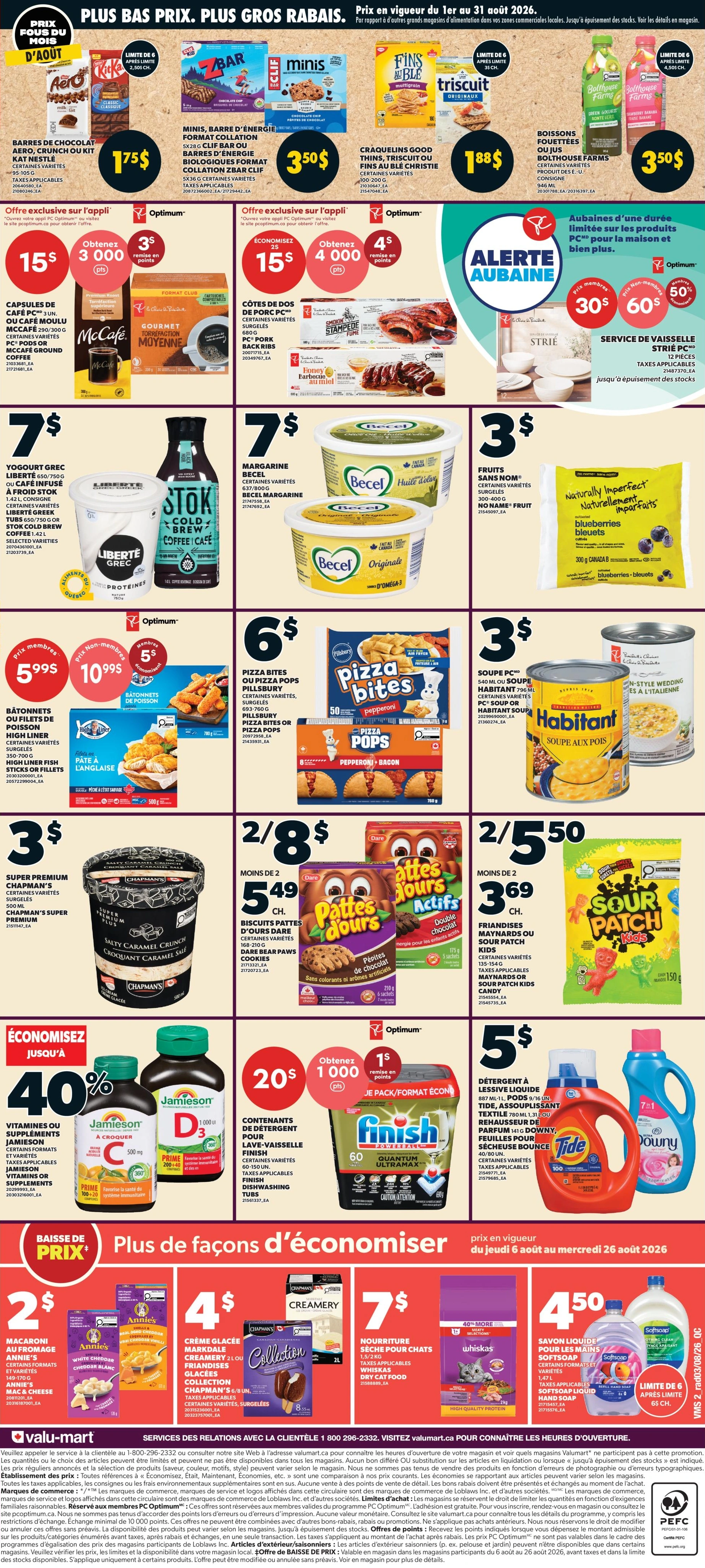 Valu-Mart flyer page 2