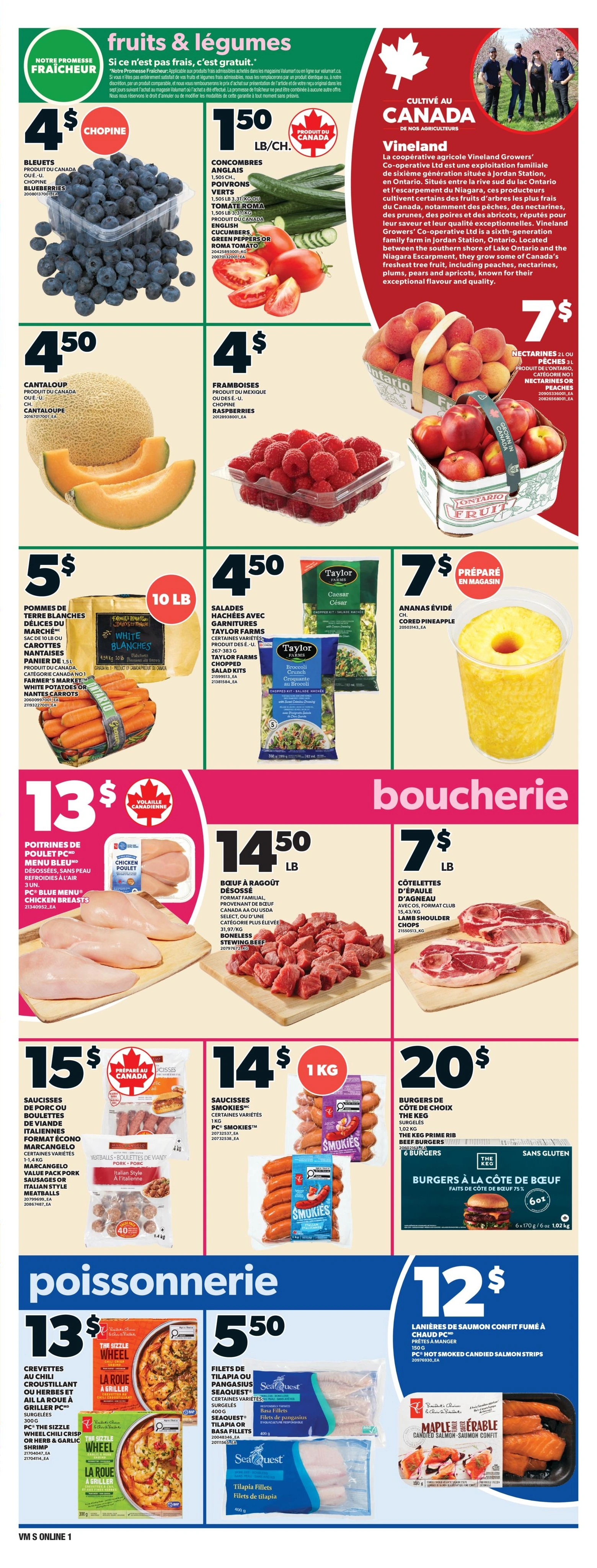 Valu-Mart flyer page 3