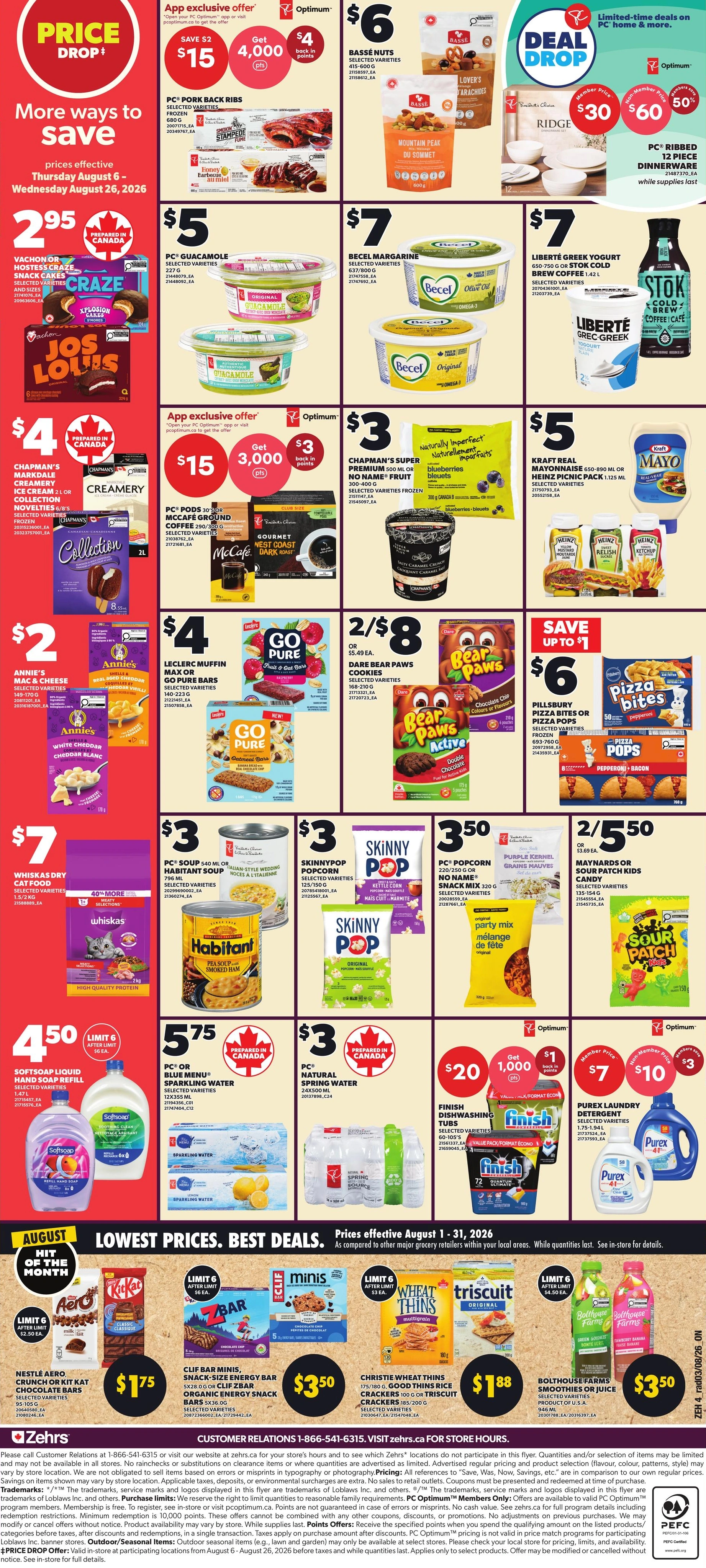 Zehrs flyer page 2