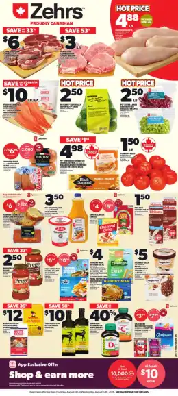 Zehrs Weekly Flyer - Valid Thursday, August 06 - Wednesday, August 12