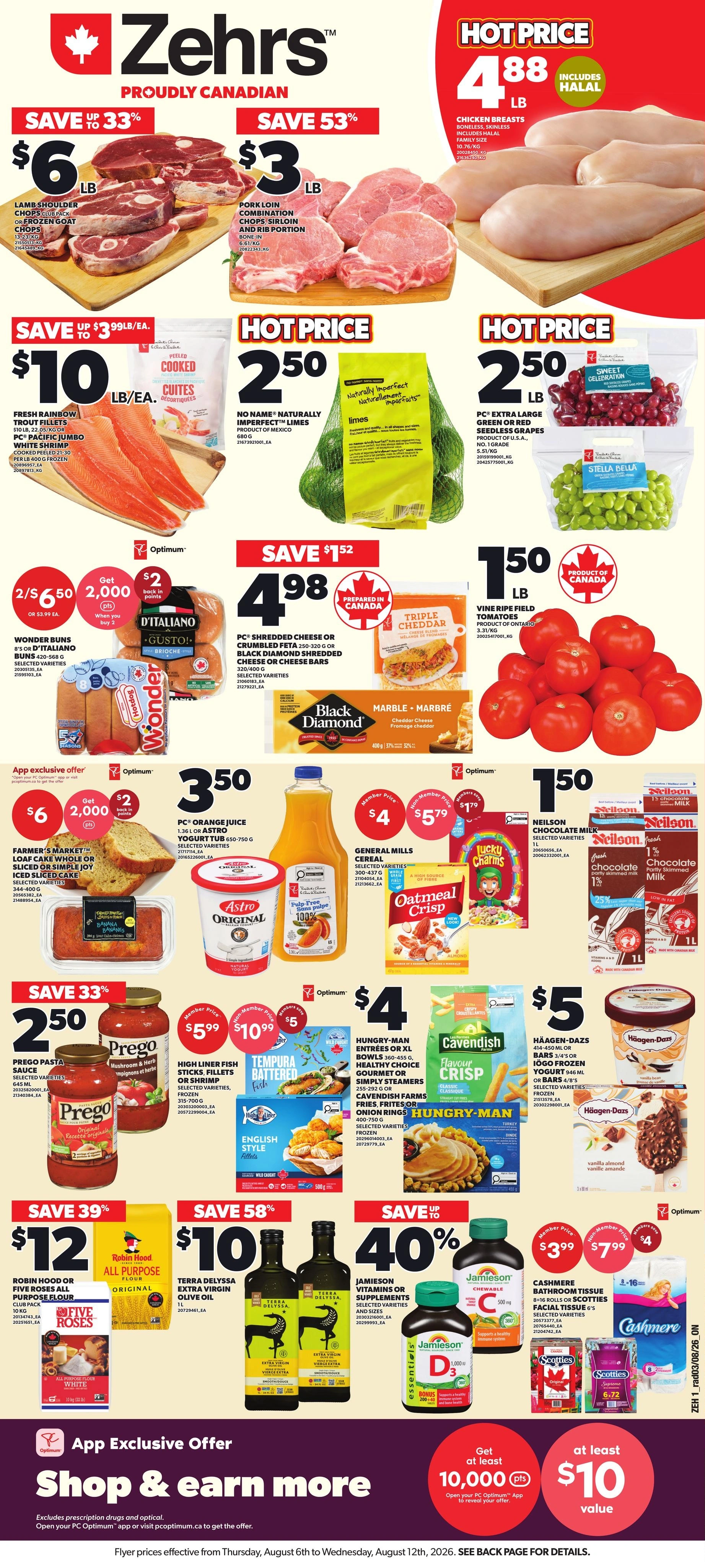 Zehrs flyer page 1