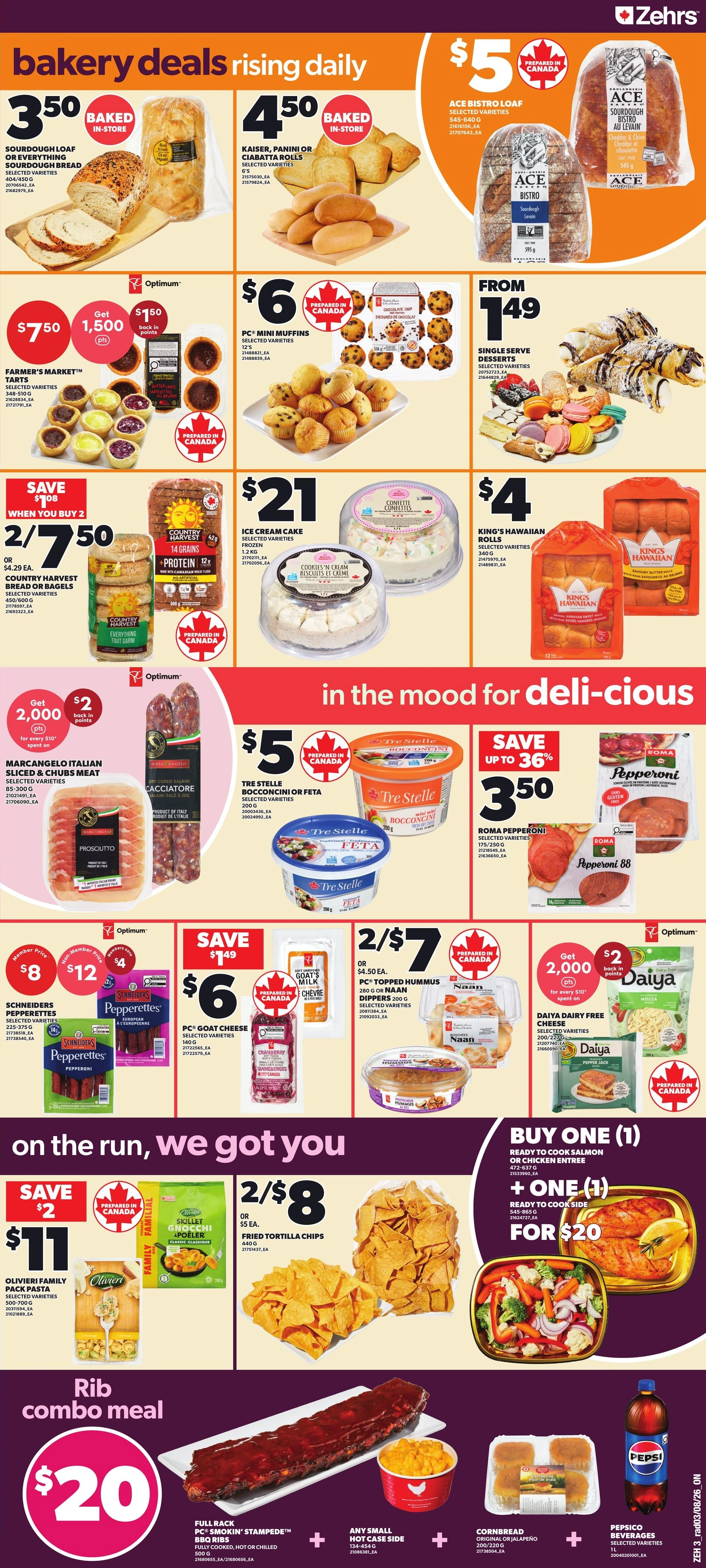 Zehrs flyer page 4