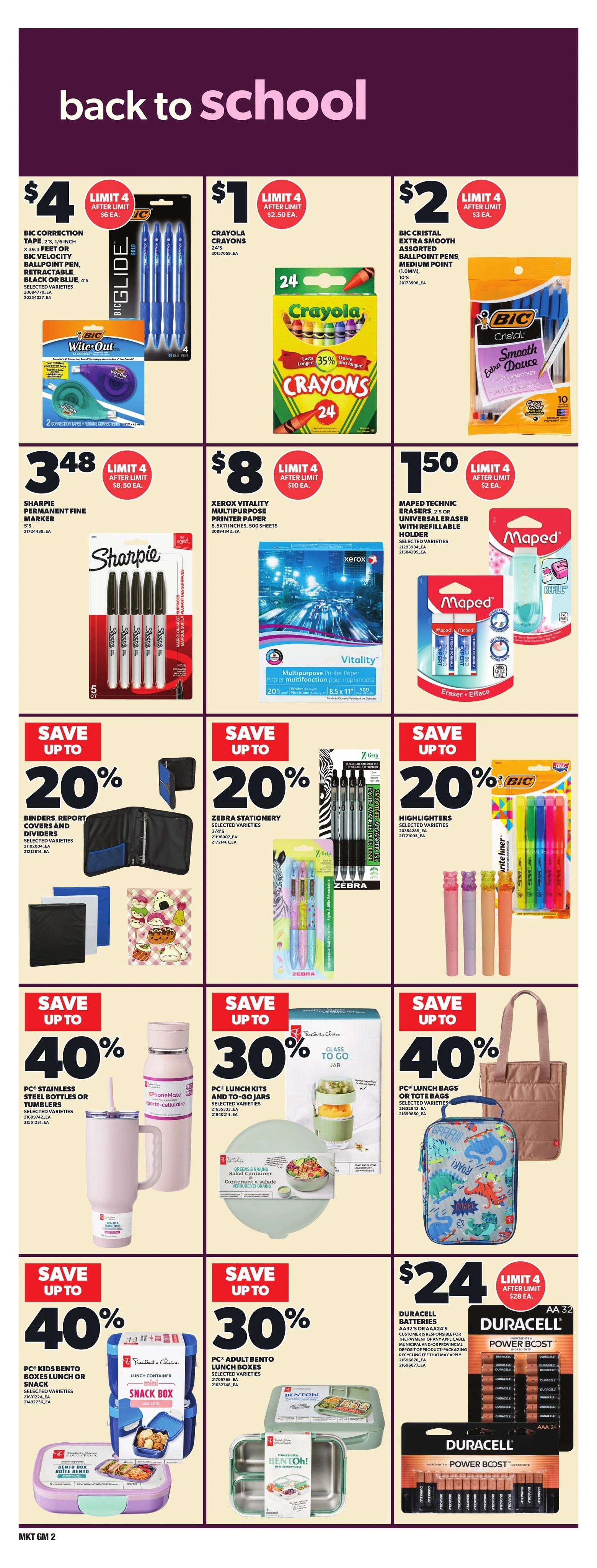 Your Independent Grocer flyer page 9