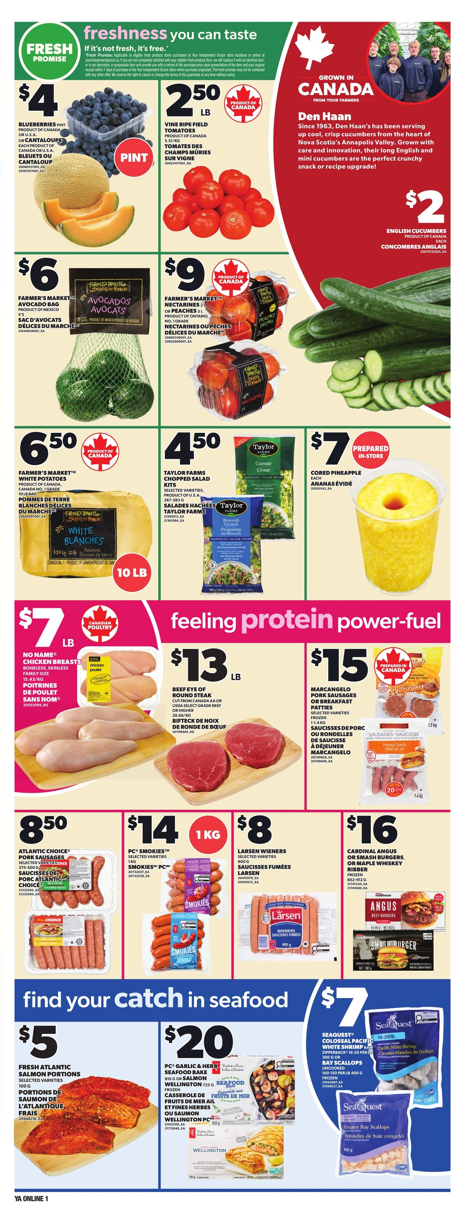 Your Independent Grocer flyer page 3