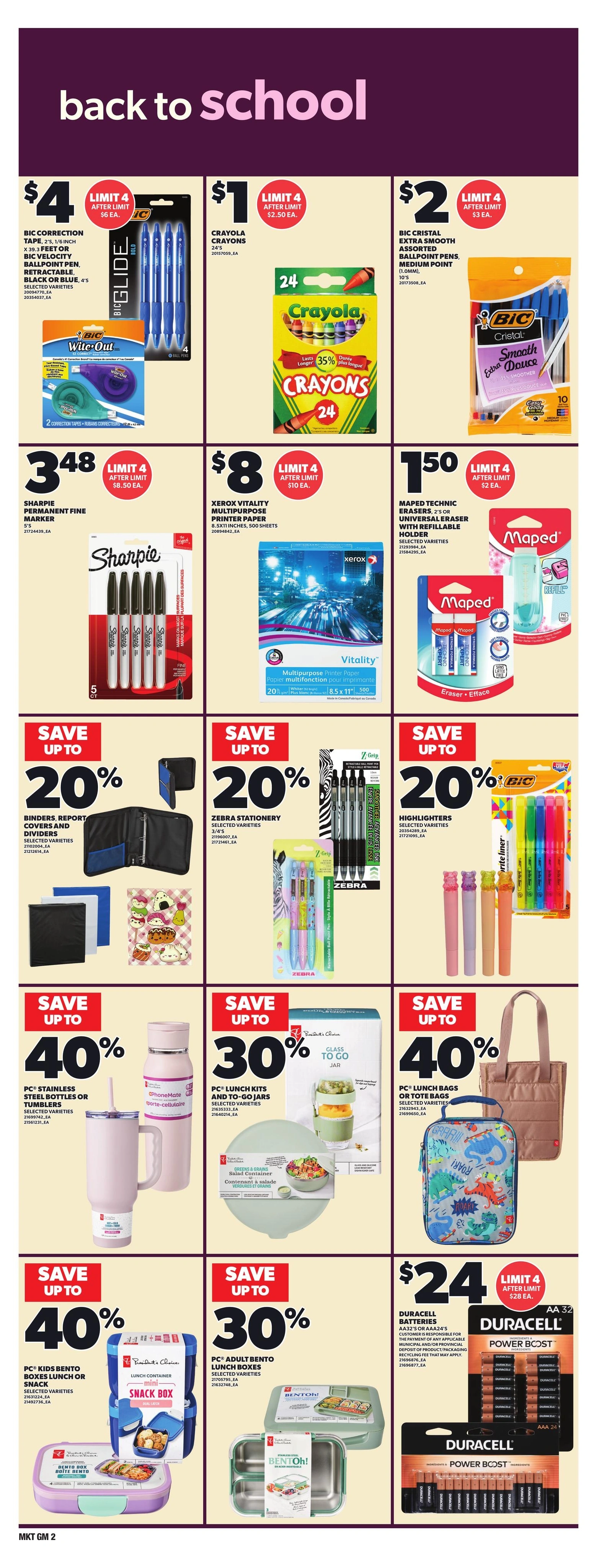 Your Independent Grocer flyer page 8