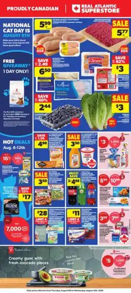 Atlantic Superstore Weekly Flyer - Valid Thursday, August 06 - Wednesday, August 12