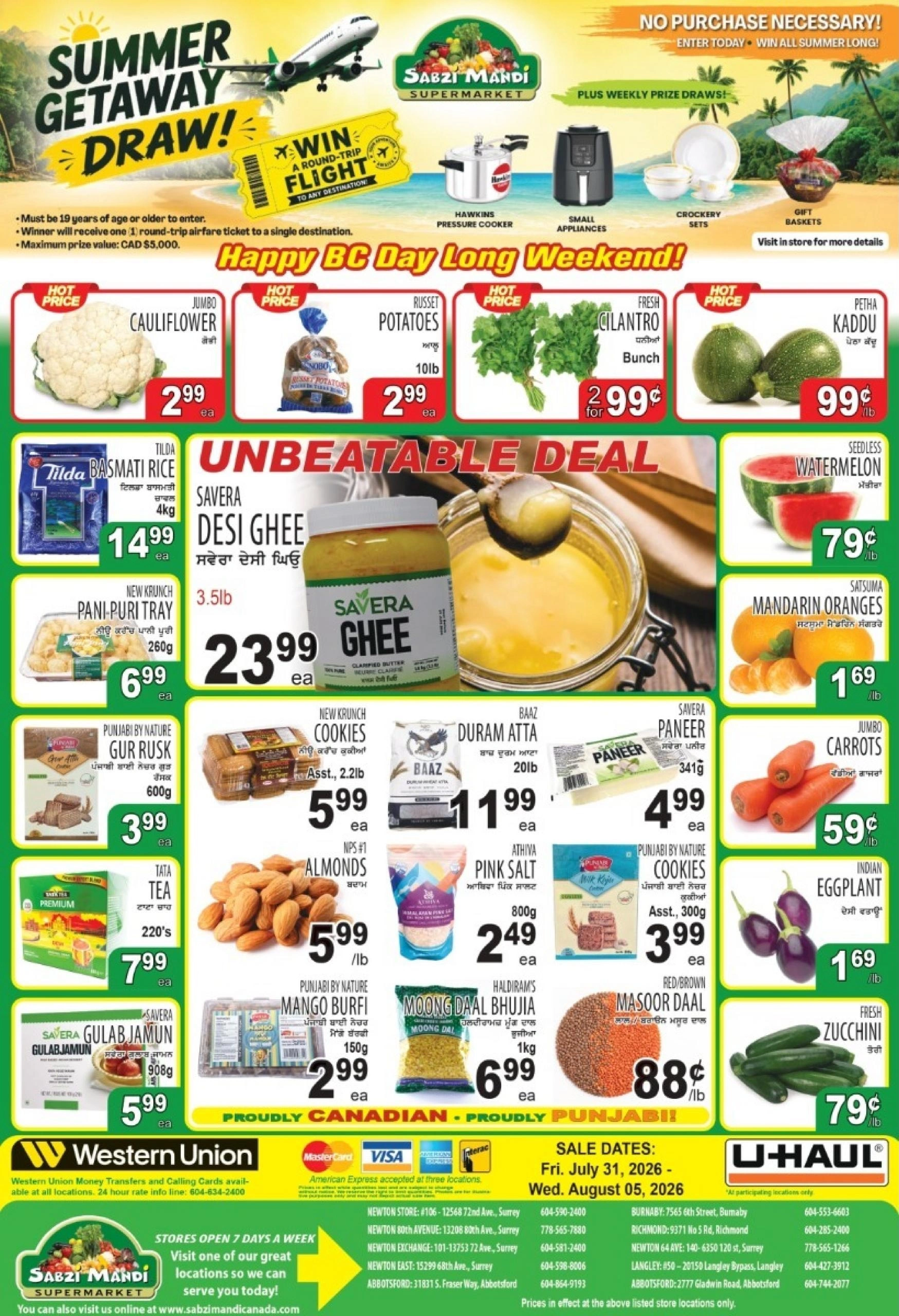 Sabzi Mandi flyer page 1