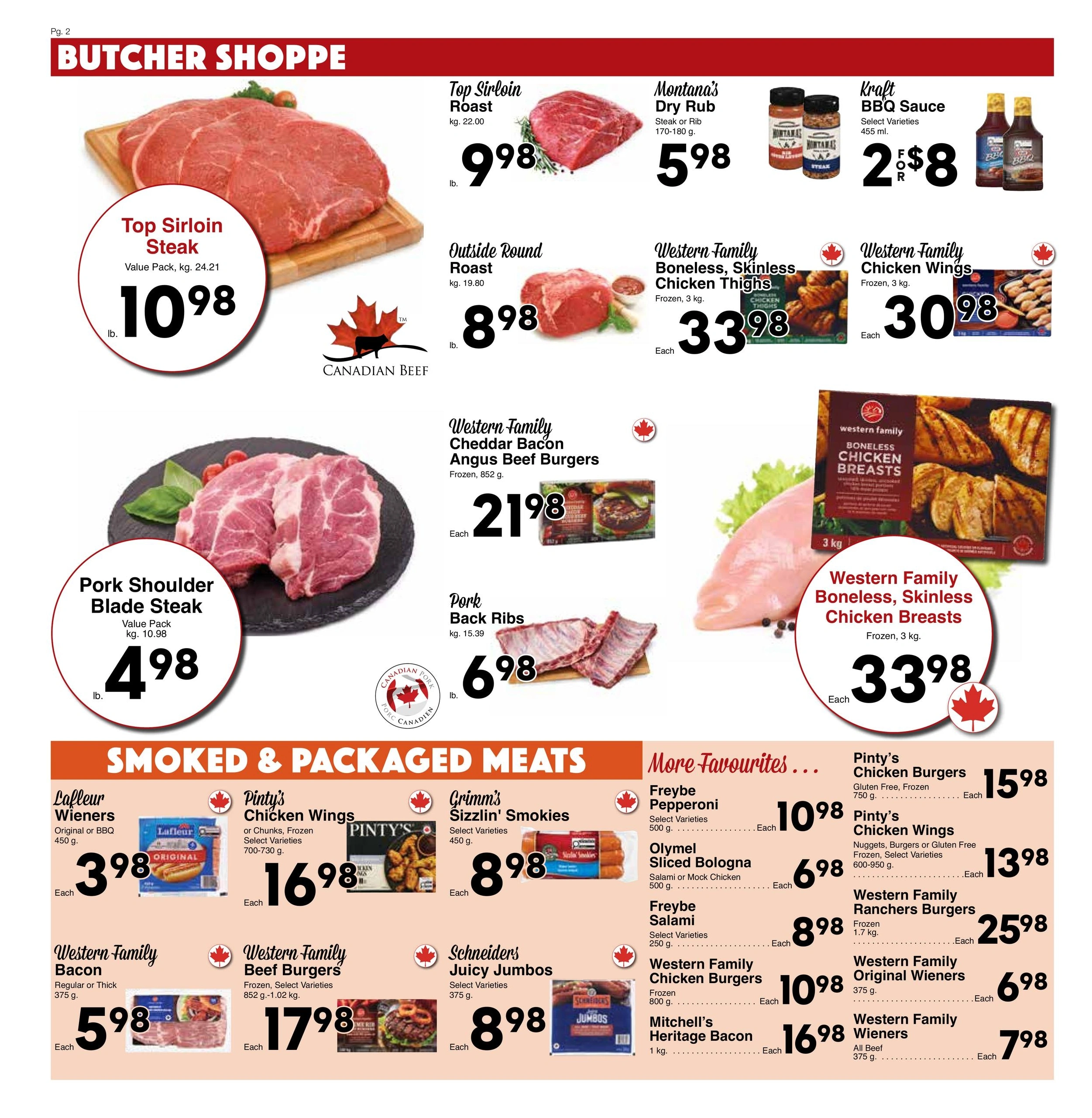 Western Foods flyer page 2