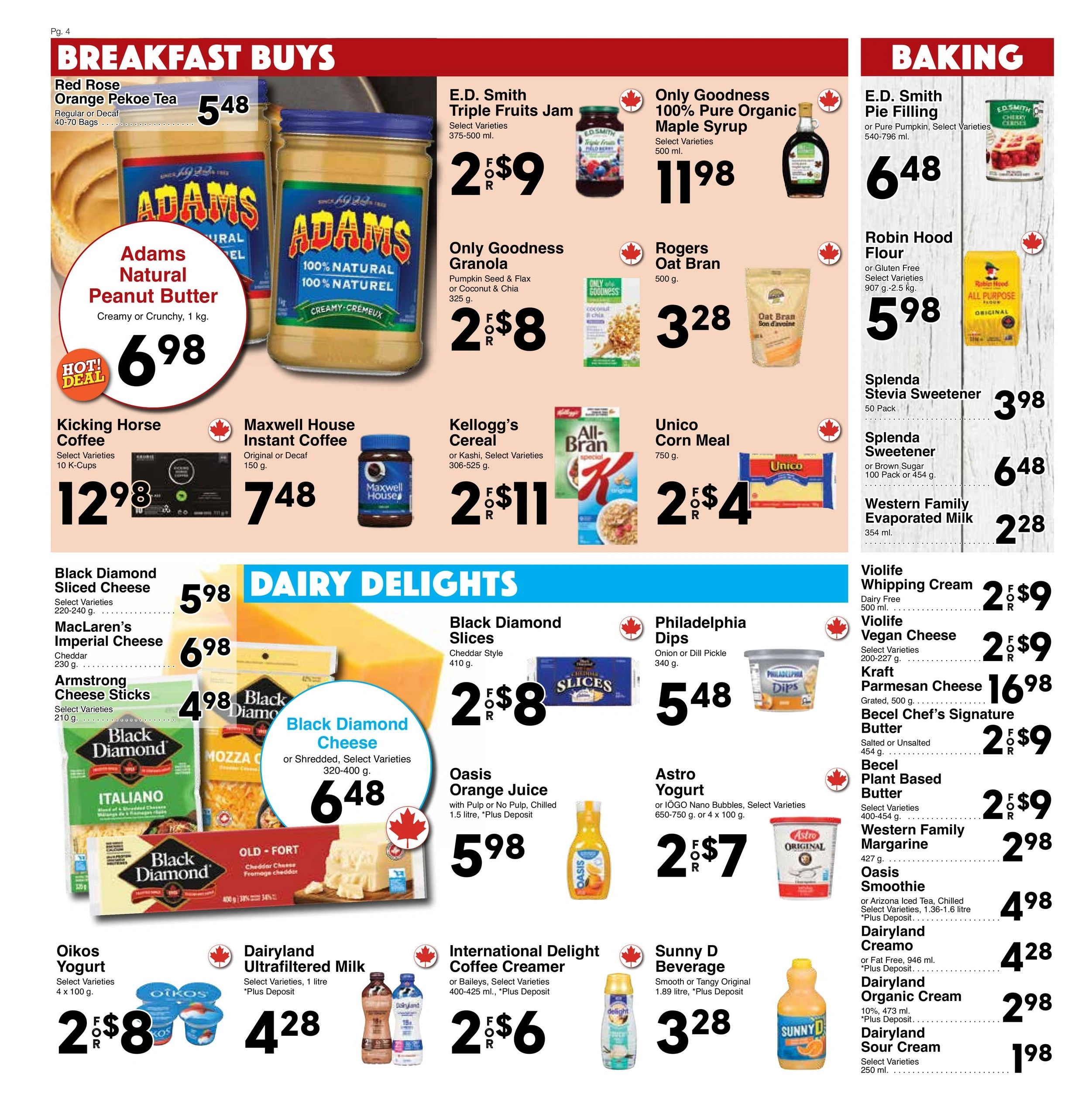 Western Foods flyer page 4