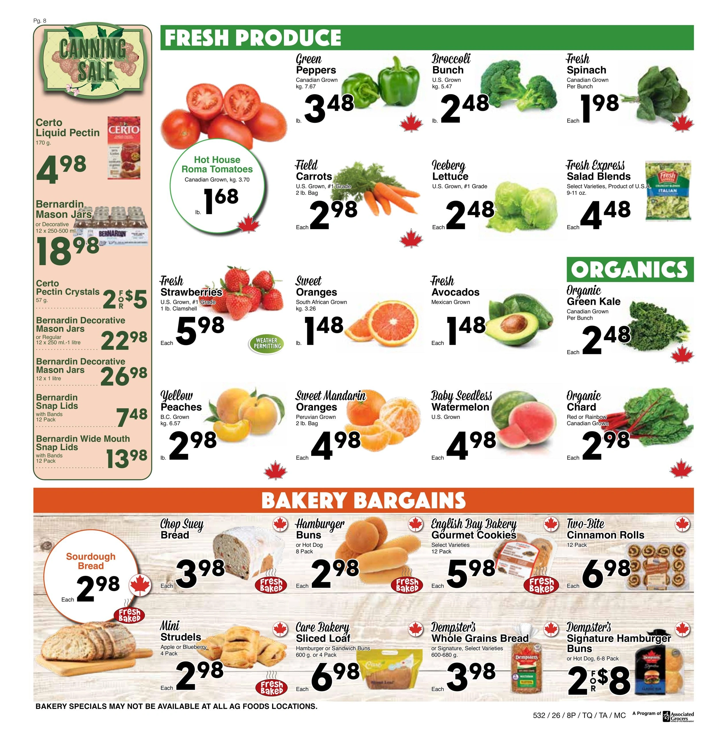 Western Foods flyer page 8