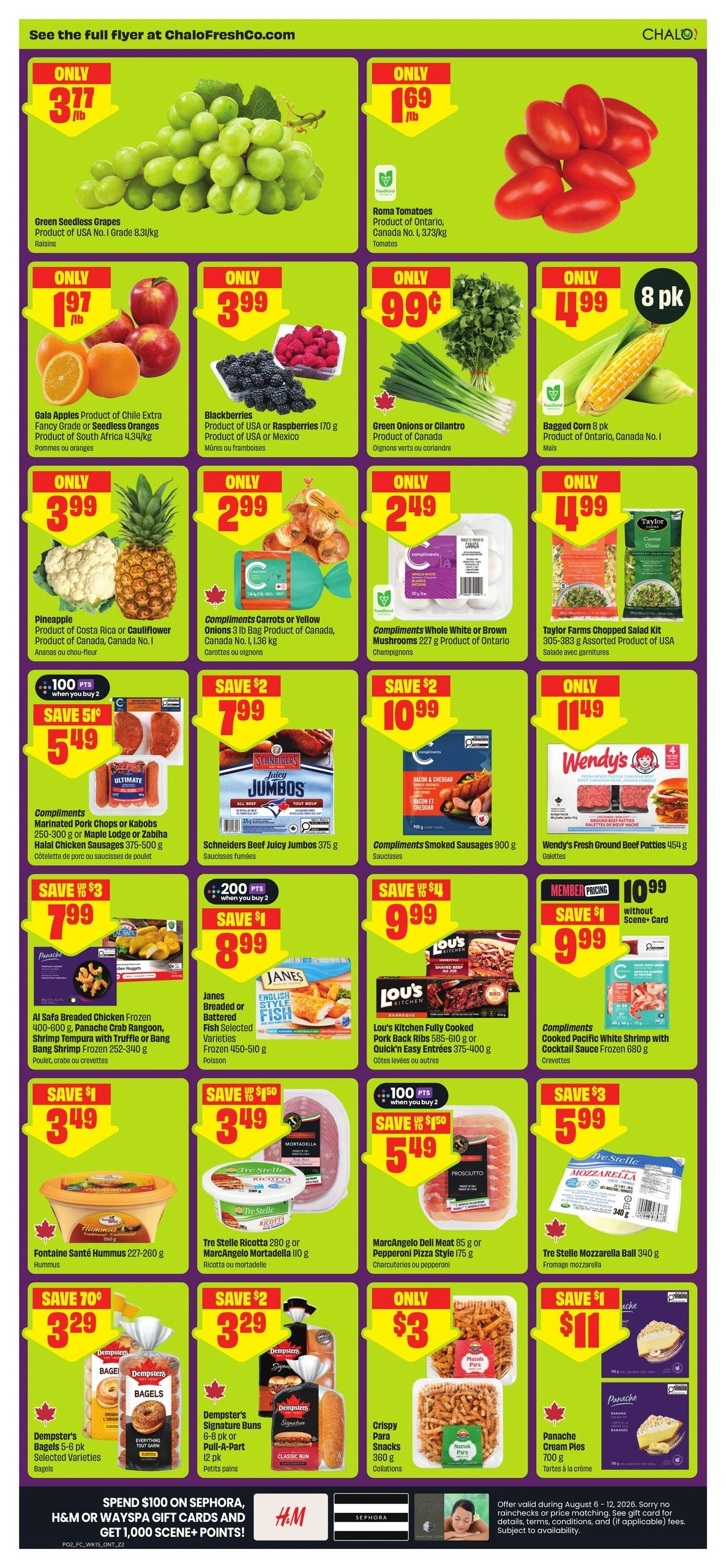 Chalo FreshCo flyer page 3