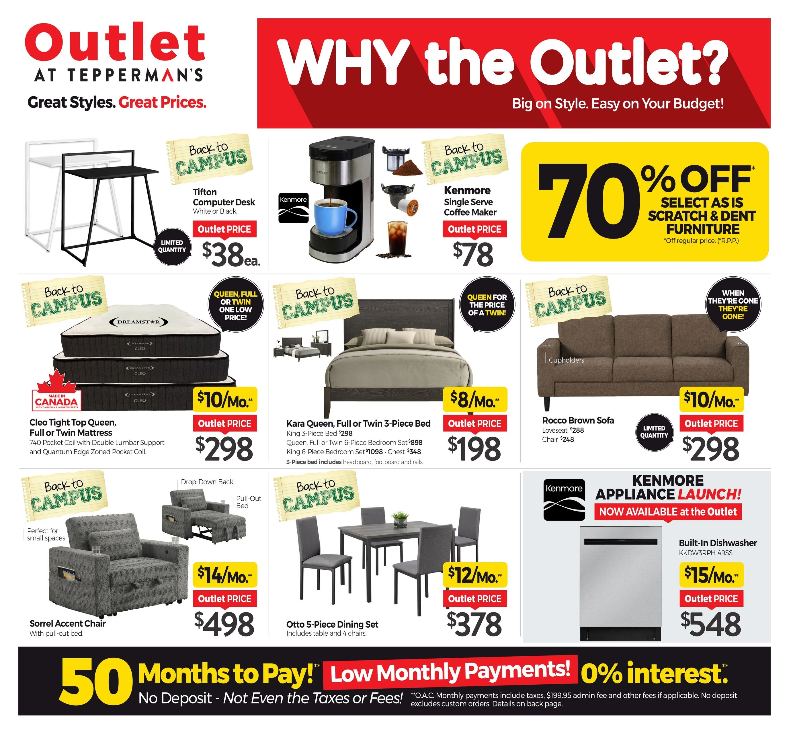 Tepperman's flyer page 1