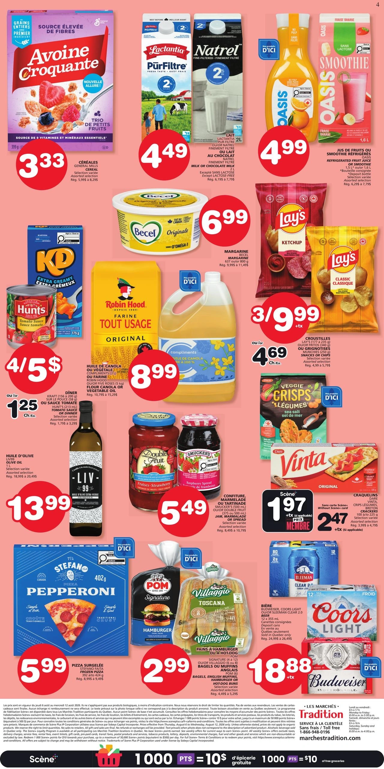 Les Marchés Tradition flyer page 2