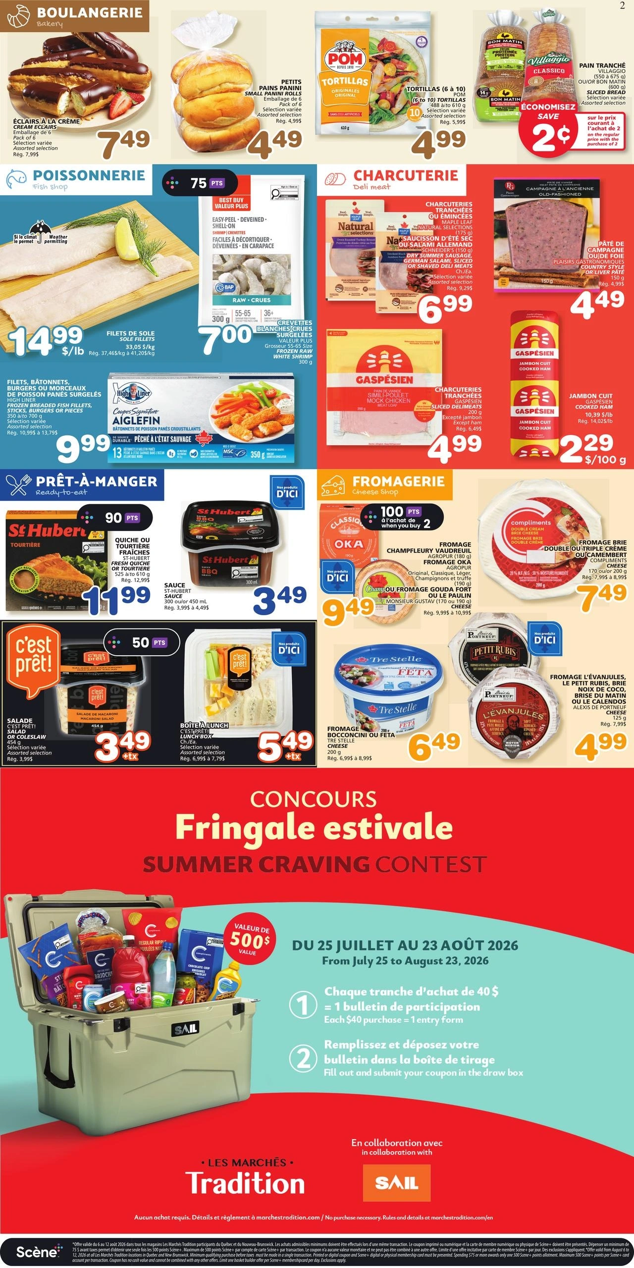 Les Marchés Tradition flyer page 3