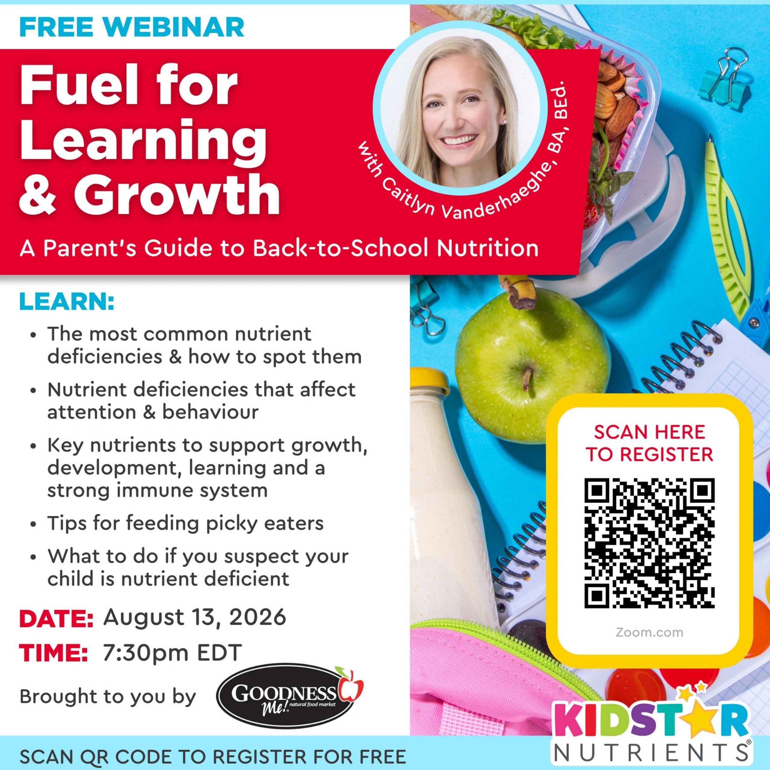 Goodness Me! flyer page 14