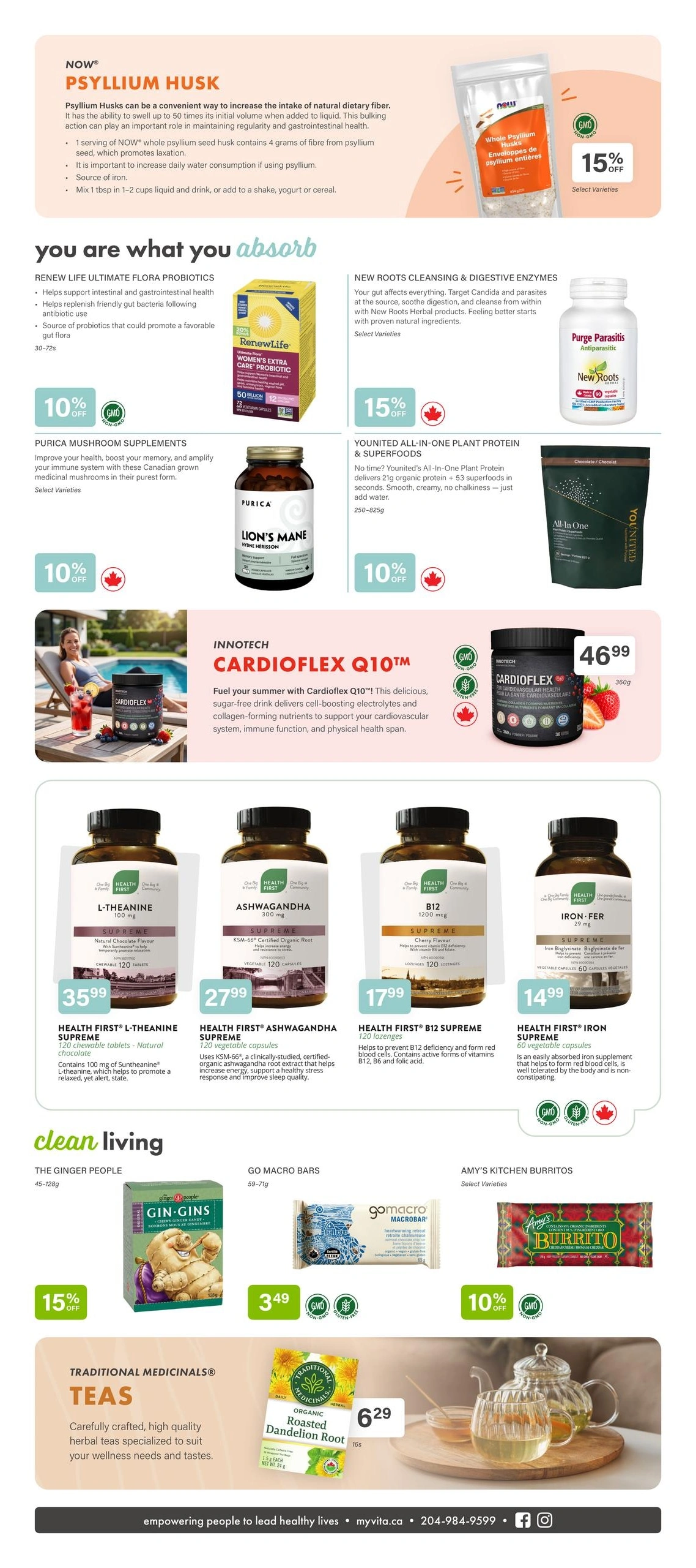 Vita Health Fresh Market flyer page 2