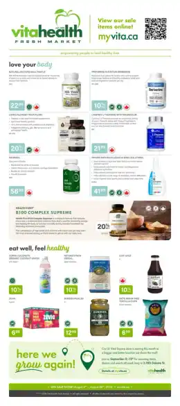 Vita Health Fresh Market Weekly