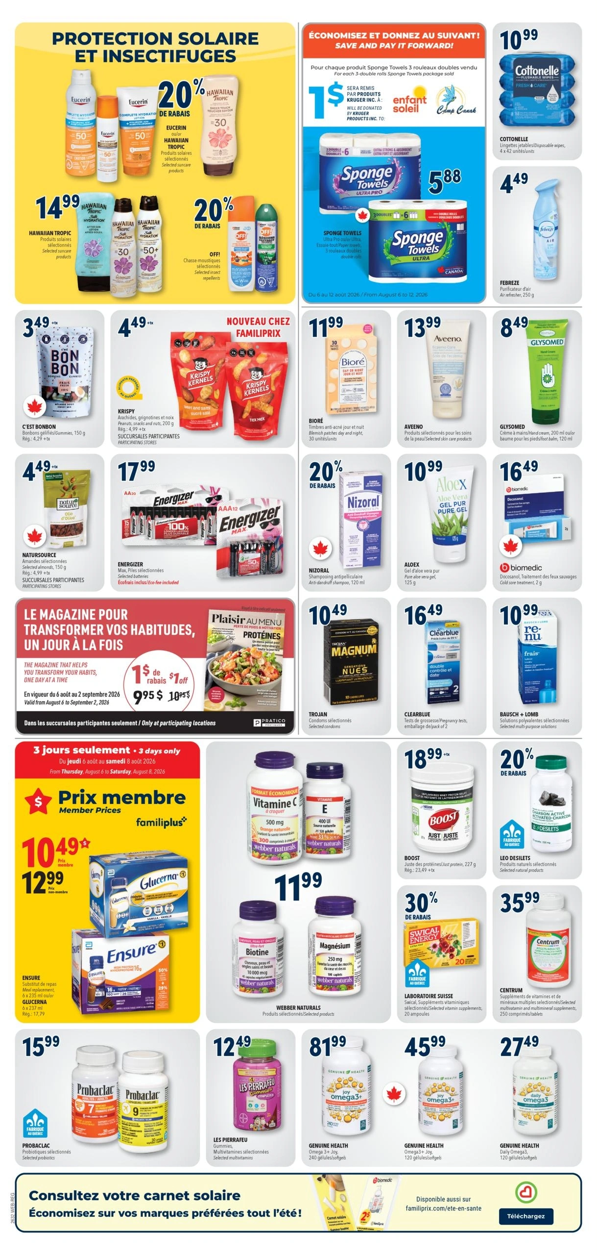 Familiprix flyer page 7