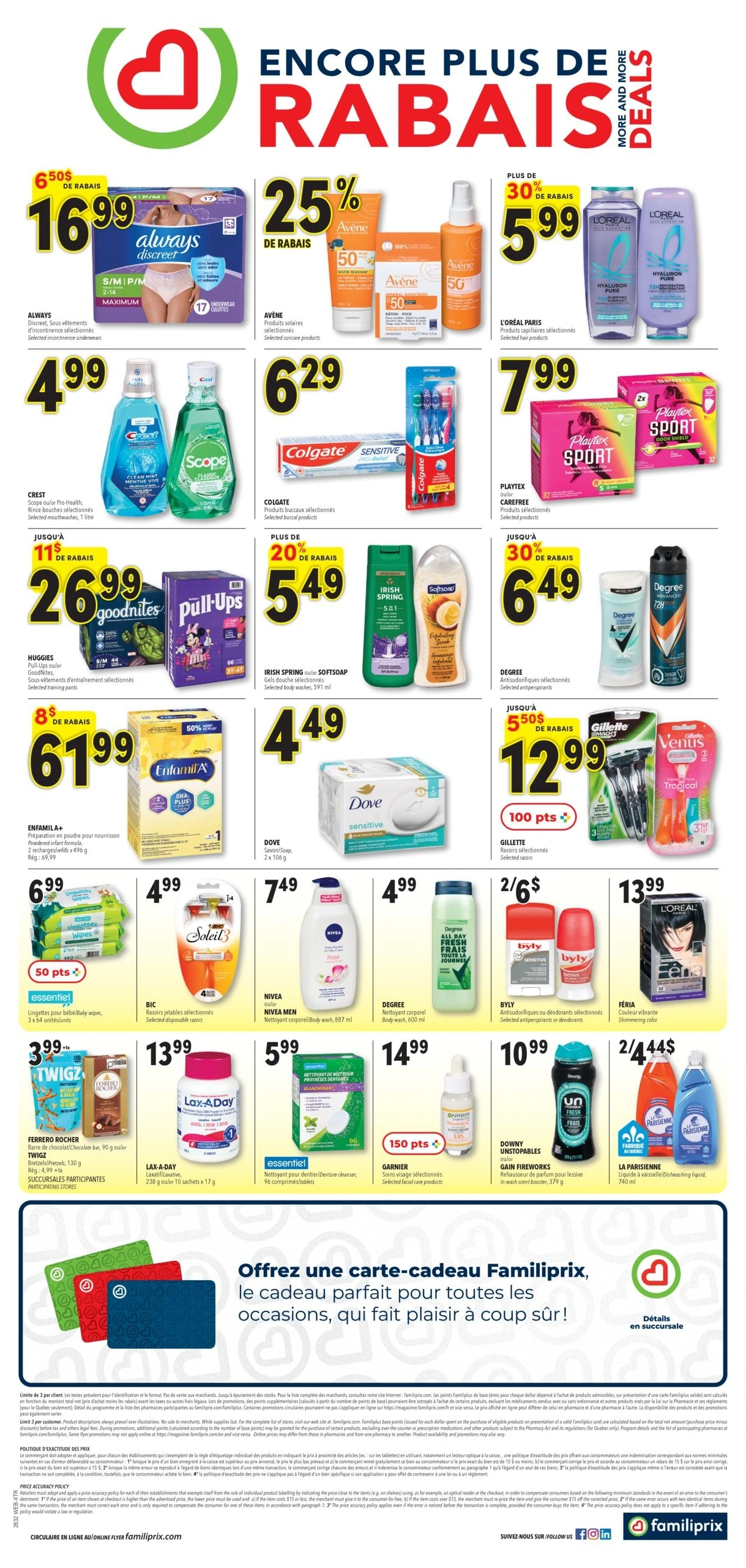Familiprix Extra flyer page 2