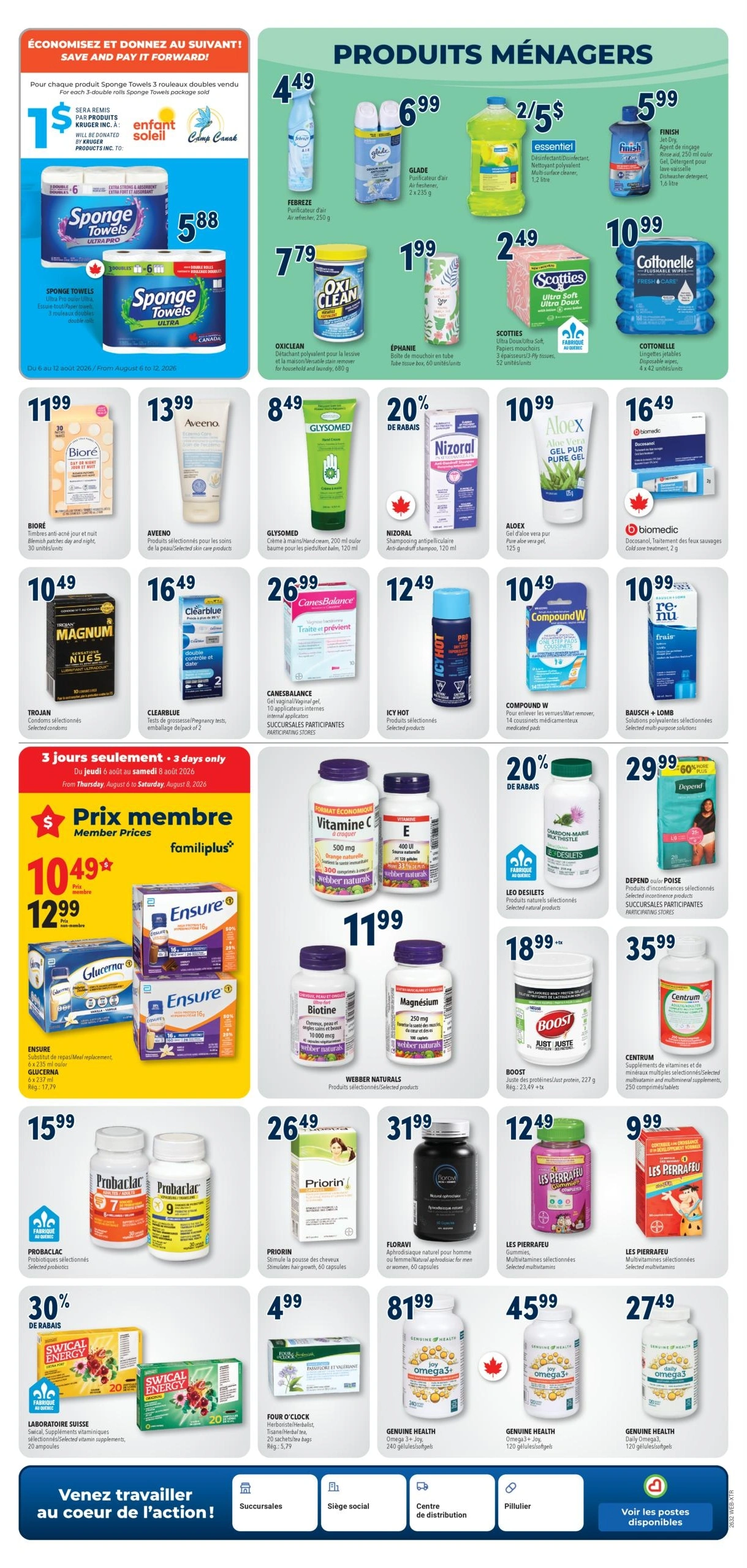 Familiprix Extra flyer page 8