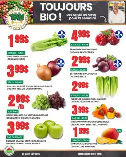 MarchesTAU Fruits & Vegetables Flyer