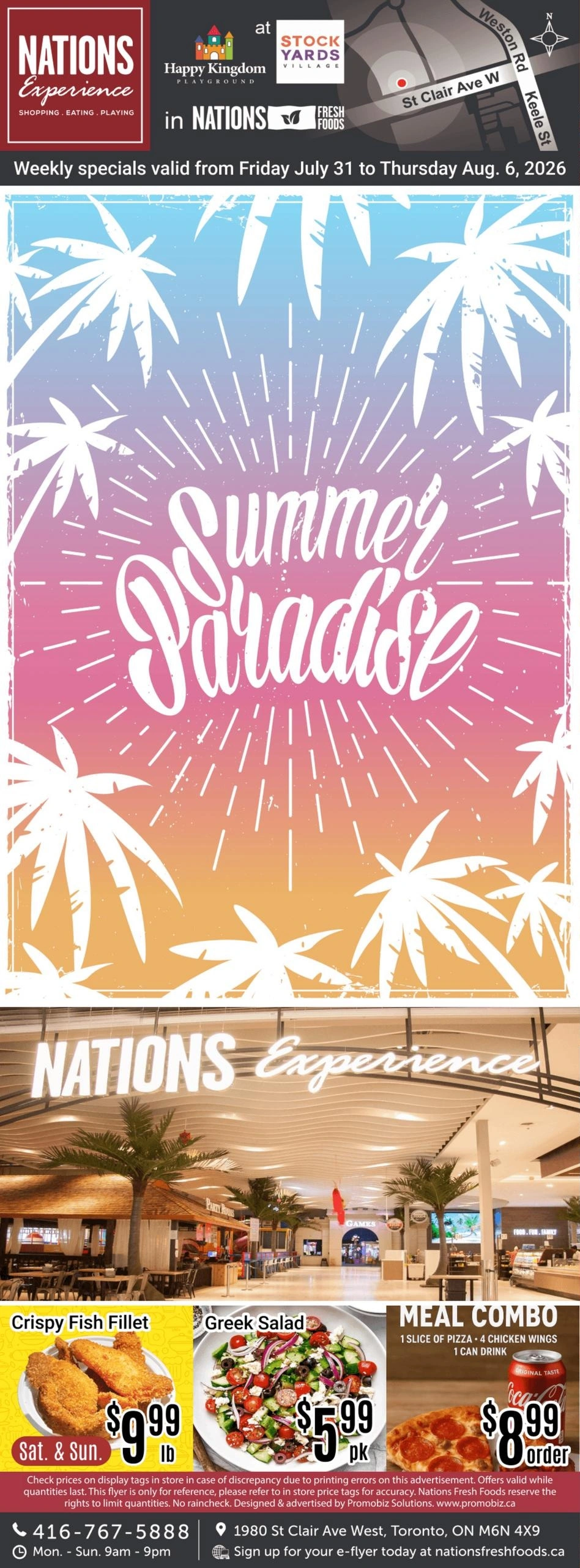 Nations Fresh Foods flyer page 1