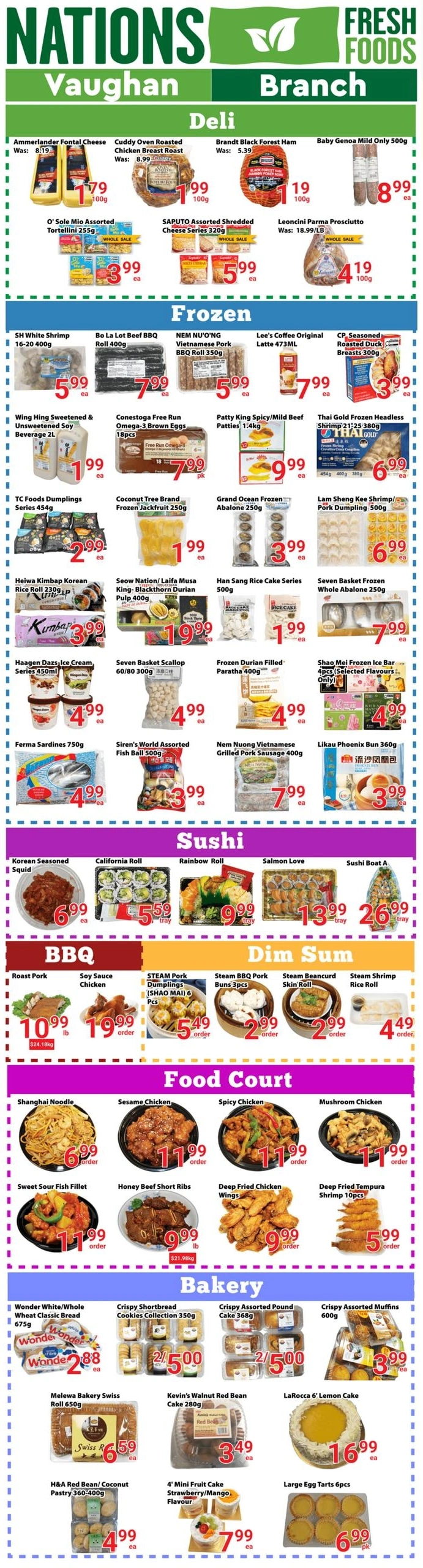 Nations Fresh Foods flyer page 2