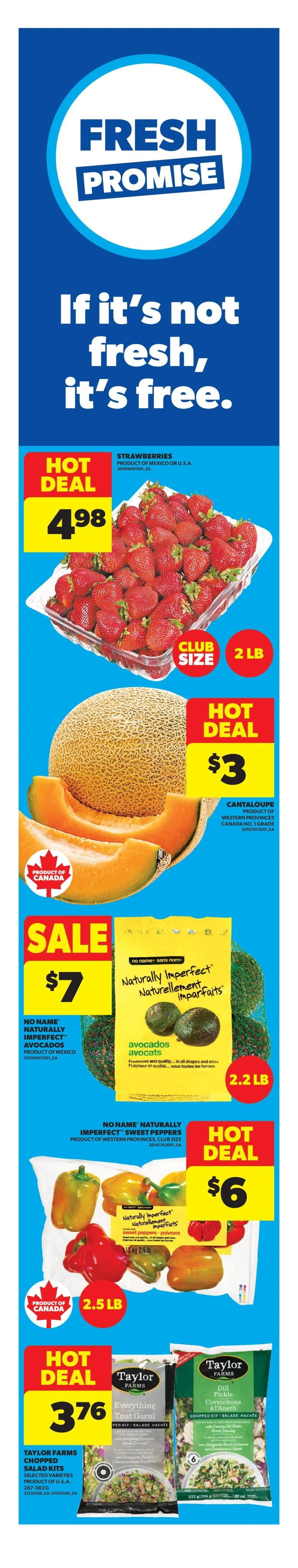 Real Canadian Superstore flyer page 1