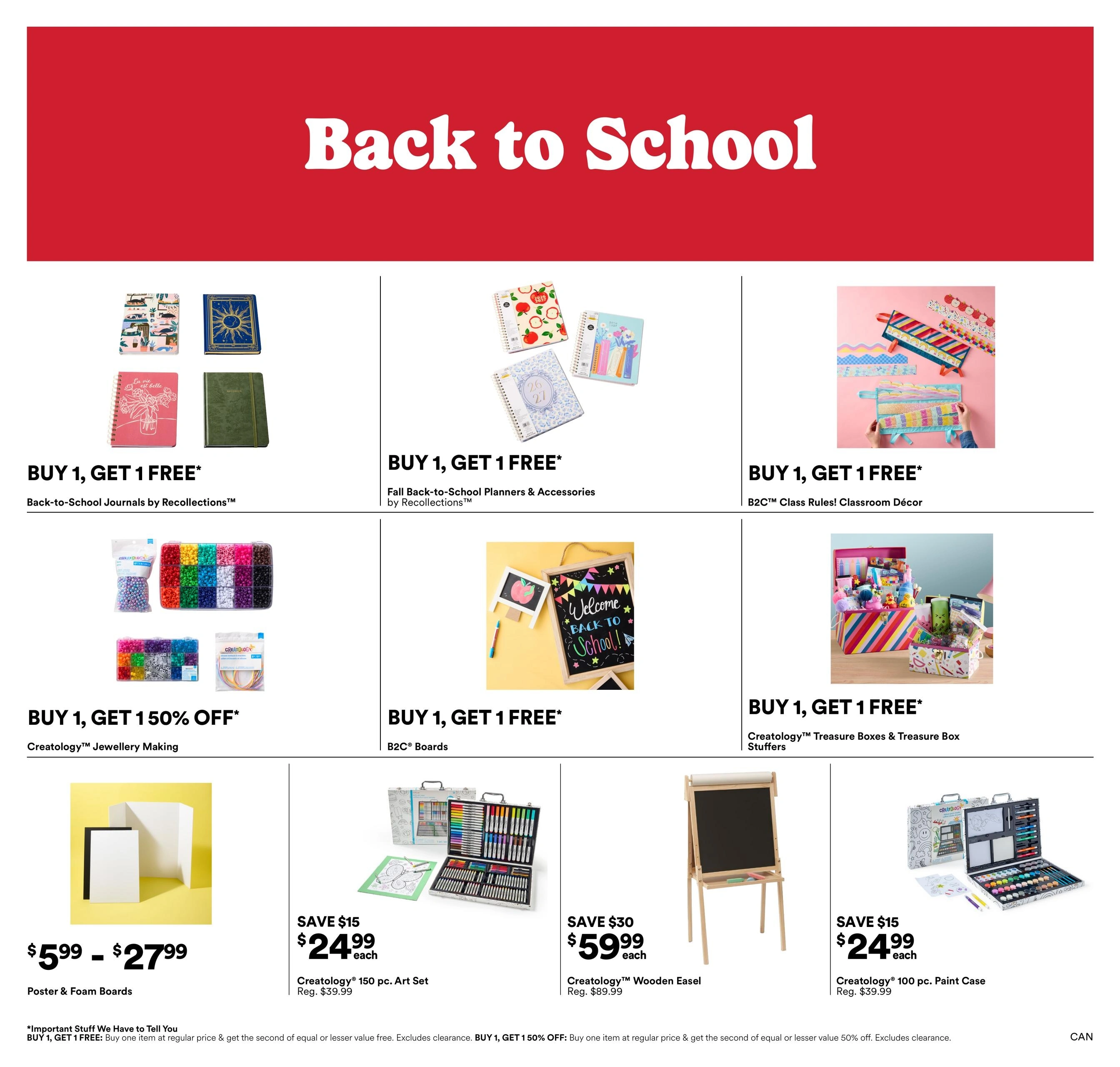 Michaels Canada flyer page 3